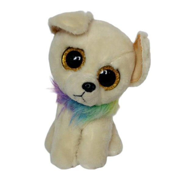 Ty Beanie Boos Chewey Chihuahua Puppy Dog Plush Stuffed Animal 2019 6.5" - Picture 1 of 6